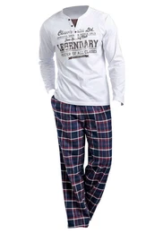Pyjama (2 tlg., 1 Stck) mit Flanellhose
