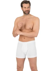 Trigema Unterhose Feinripp im Doppelpack weiß