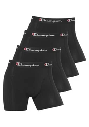 Champion Boxershorts 4er Pack Herren rot/schwarz/weiß
