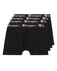 Champion Boxershorts 4er Pack Herren rot/schwarz/weiß