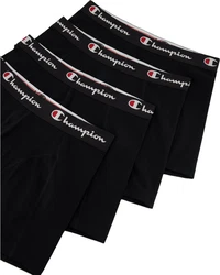 Champion Boxershorts 4er Pack Herren rot/schwarz/weiß