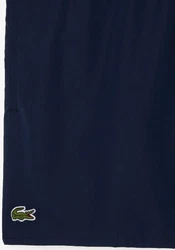 Lacoste Badeshorts mit elastischen Bund Dunkelblau
