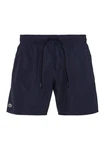 Lacoste Badeshorts mit elastischen Bund Dunkelblau