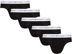 Tommy Hilfiger Underwear Slip 5P Signature Essential Briefs rot/schwarz/weiß