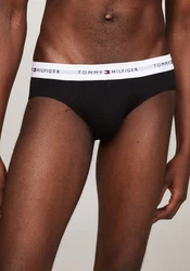 Tommy Hilfiger Underwear Slip 5P Signature Essential Briefs rot/schwarz/weiß