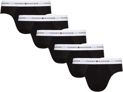 Tommy Hilfiger Underwear Slip 5P Signature Essential Briefs rot/schwarz/weiß