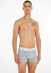 Tommy Hilfiger Underwear Trunk 3P TRUNK mit Logoschriftzug Grau/Braun/Lila