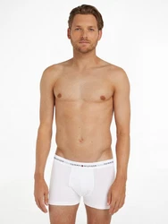 Tommy Hilfiger Underwear Trunk 3P TRUNK mit Logoschriftzug Dunkelrot/Rot