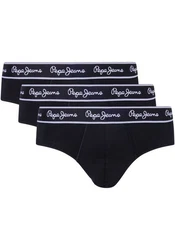 Pepe Jeans Slip 3er Pack Dunkelblau/Blau/Lila