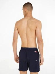 Tommy Hilfiger SF MEDIUM Drawstring Swim Trunks Badeshorts Rot/Hellblau/Grau
