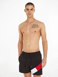 Tommy Hilfiger SF MEDIUM Drawstring Swim Trunks Badeshorts navy/hellrot/schwarz/wei
