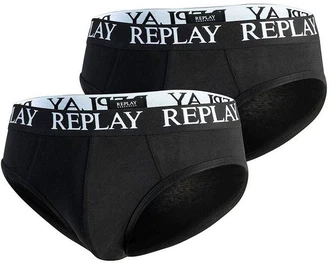 Replay Slip Basic Cuff Logo (Bo) Replay Slip Basic Cuff Logo (Bo)