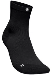 Bauerfeind Sportsocken Run Ultralight Mid Cut Socks Schwarz