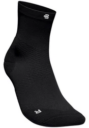 Bauerfeind Sportsocken Run Ultralight Mid Cut Socks Schwarz