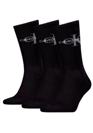 Socken (3-Paar) mit eingestricktem Logo im Bund
