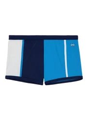 Boxer-Badehose mit kontrastfarbenen Einstzen