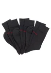 HUGO Businesssocken 3P RS UNI COLORS CC mit Hugo Boss Logo-Schriftzug Schwarz/Dunkelgrau/Grau