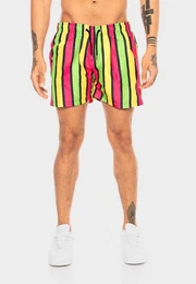 Badehose mit eleganten Streifen
