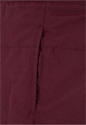 Urban Classics Block Swim Shorts Bordeaux/Dunkelrot