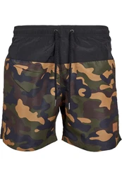 Urban Classics Block Swim Shorts Dunkelgrün