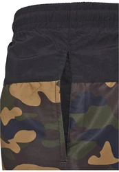 Urban Classics Block Swim Shorts Dunkelgrün