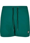 Urban Classics Block Swim Shorts Grün/Dunkelgrün/Türkis
