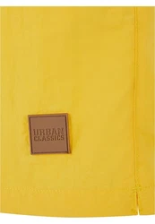 Urban Classics Block Swim Shorts Gelb/Braun