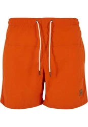 Urban Classics Block Swim Shorts Orange