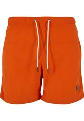 Urban Classics Block Swim Shorts Orange