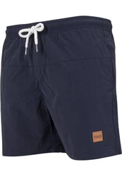Urban Classics Block Swim Shorts Dunkelblau/Blau