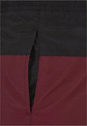 Urban Classics Block Swim Shorts Lila/Dunkelblau/Bordeaux