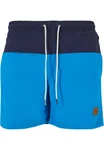 Urban Classics Block Swim Shorts Dunkelblau/Blau/Hellblau