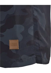 Urban Classics Block Swim Shorts Dunkelgrün/Grau/Blau/Dunkelblau