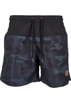 Urban Classics Block Swim Shorts Dunkelgrün/Grau/Blau/Dunkelblau