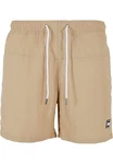 Urban Classics Block Swim Shorts Khaki/Beige/Braun