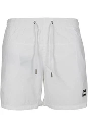 Urban Classics Block Swim Shorts Weiß/Grau/Creme
