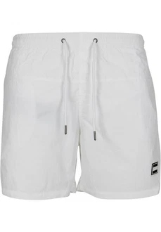 Urban Classics Block Swim Shorts Weiß/Grau/Creme