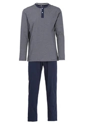 TOM TAILOR Pyjama Nebraska 2 tlg Dunkelblau/Grau