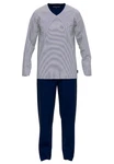 TOM TAILOR Pyjama Nevada (Set, 2 tlg) Grau/Dunkelblau/Hellgrau/Dunkelgrau