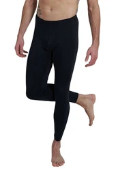 bugatti Lange Unterhose BUGA Hose lang schwarz