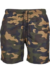 URBAN CLASSICS Badeshorts Herren Camo Swim Shorts Camo