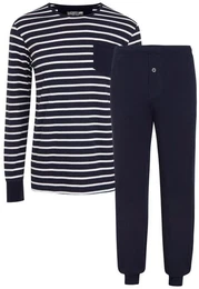 Pyjama Cotton Nautical Stripe (2 tlg)