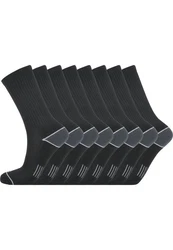 ENDURANCE Socken Hoope (8-Paar) Schwarz/Dunkelgrau