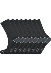 ENDURANCE Socken Hoope (8-Paar) Schwarz/Dunkelgrau