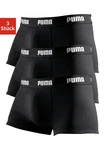 PUMA Hipster mit Logoschriftzug auf breitem Bund Lila/Schwarz/Rosa