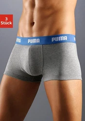 PUMA Hipster mit Logoschriftzug auf breitem Bund Lila/Dunkelgrau/Rosa