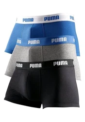 PUMA Hipster mit Logoschriftzug auf breitem Bund Lila/Dunkelgrau/Rosa