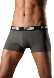 PUMA Hipster mit Logoschriftzug auf breitem Bund Lila/Grün/Dunkelgrün/Rosa/Dunkelgrau