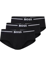 Hftslip HipBr 3P Bold (Packung, 3-St., 3er Pack) mit markantem Logo-Elastikbund