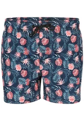 CRUZ Badehose Obi Van Rot/Rosa/Mintgrün